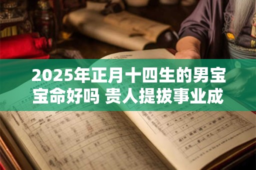 2025年正月十四生的男宝宝命好吗 贵人提拔事业成功