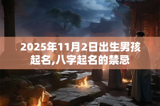 2025年11月2日出生男孩起名,八字起名的禁忌