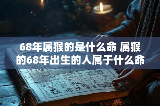 68年属猴的是什么命 属猴的68年出生的人属于什么命