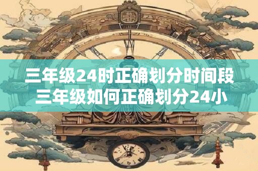 三年级24时正确划分时间段 三年级如何正确划分24小时时间