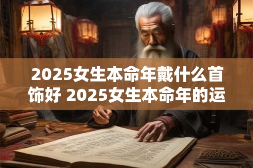 2025女生本命年戴什么首饰好 2025女生本命年的运势如何