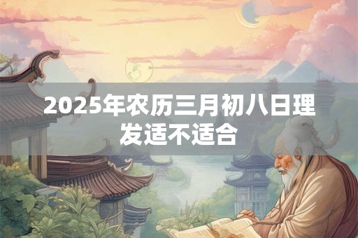 2025年农历三月初八日理发适不适合