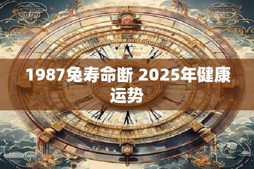 1987兔寿命断 2025年健康运势