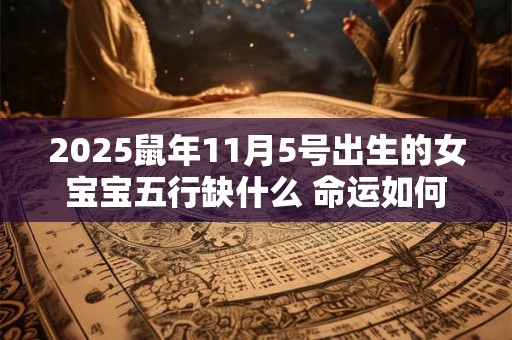 2025鼠年11月5号出生的女宝宝五行缺什么 命运如何