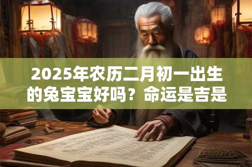 2025年农历二月初一出生的兔宝宝好吗？命运是吉是凶？