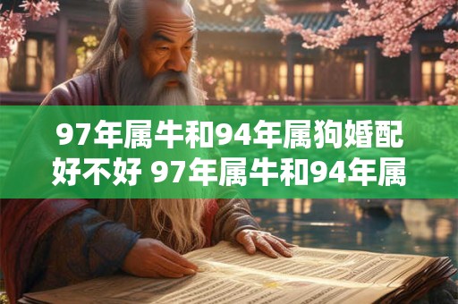 97年属牛和94年属狗婚配好不好 97年属牛和94年属狗合不合