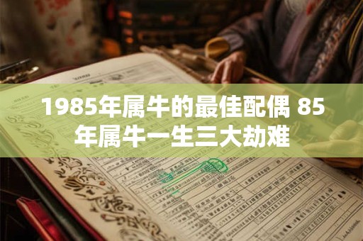 1985年属牛的最佳配偶 85年属牛一生三大劫难