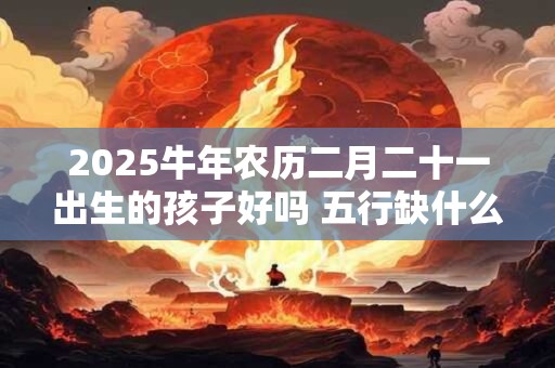 2025牛年农历二月二十一出生的孩子好吗 五行缺什么