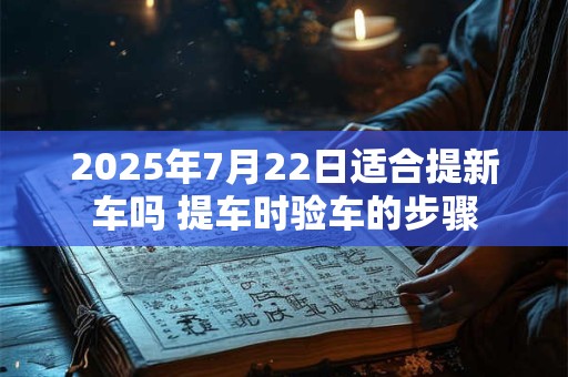 2025年7月22日适合提新车吗 提车时验车的步骤