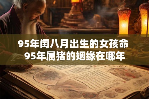 95年闰八月出生的女孩命 95年属猪的姻缘在哪年