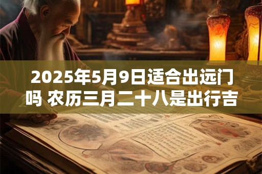 2025年5月9日适合出远门吗 农历三月二十八是出行吉日吗