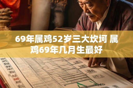 69年属鸡52岁三大坎坷 属鸡69年几月生最好