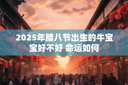 2025年腊八节出生的牛宝宝好不好 命运如何