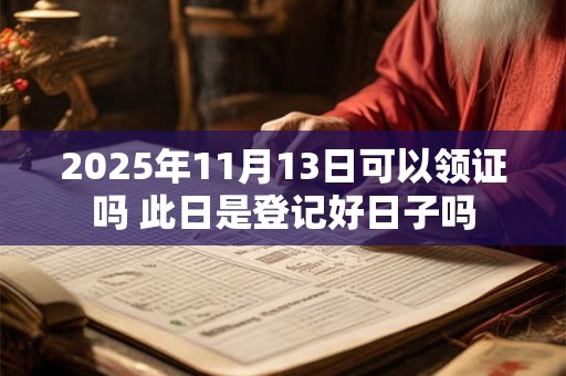 2025年11月13日可以领证吗 此日是登记好日子吗