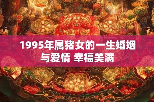 1995年属猪女的一生婚姻与爱情 幸福美满