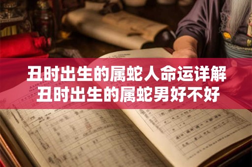 丑时出生的属蛇人命运详解 丑时出生的属蛇男好不好
