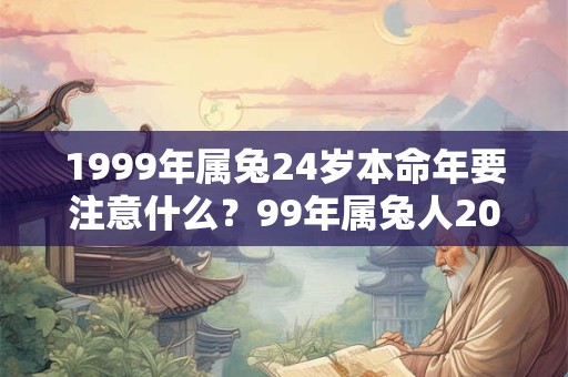 1999年属兔24岁本命年要注意什么？99年属兔人2025年幸运色