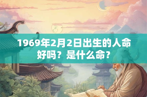 1969年2月2日出生的人命好吗？是什么命？