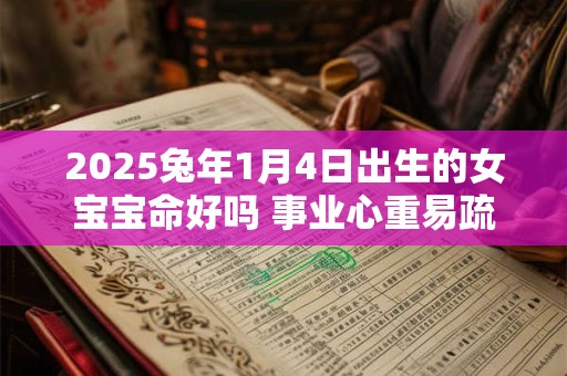 2025兔年1月4日出生的女宝宝命好吗 事业心重易疏忽大意