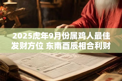 2025虎年9月份属鸡人最佳发财方位 东南酉辰相合利财运