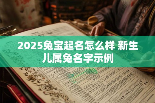 2025兔宝起名怎么样 新生儿属兔名字示例 2025兔宝起名怎么样 新生儿属兔名字示例