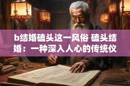 b结婚磕头这一风俗 磕头结婚：一种深入人心的传统仪式