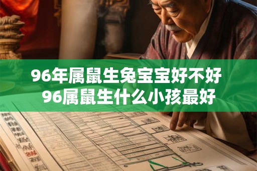 96年属鼠生兔宝宝好不好 96属鼠生什么小孩最好