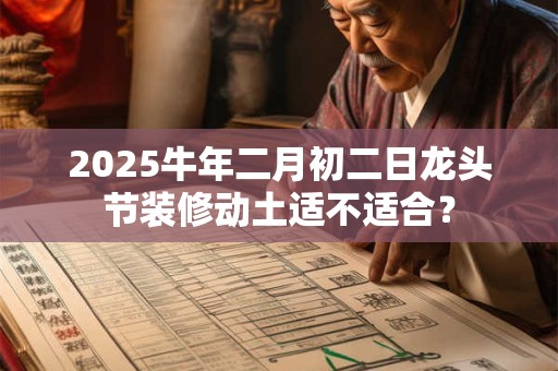 2025牛年二月初二日龙头节装修动土适不适合？
