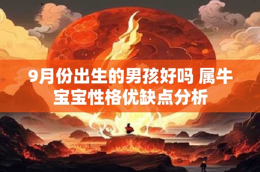 9月份出生的男孩好吗 属牛宝宝性格优缺点分析