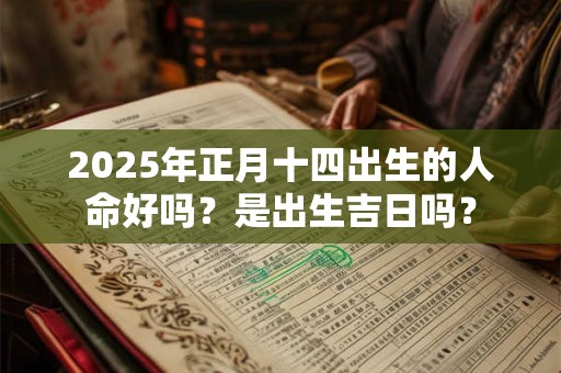 2025年正月十四出生的人命好吗？是出生吉日吗？