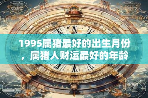1995属猪最好的出生月份，属猪人财运最好的年龄