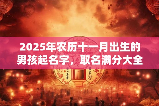 2025年农历十一月出生的男孩起名字,取名满分大全 2025年农历十一月出生的男孩起名字,取名满分大全