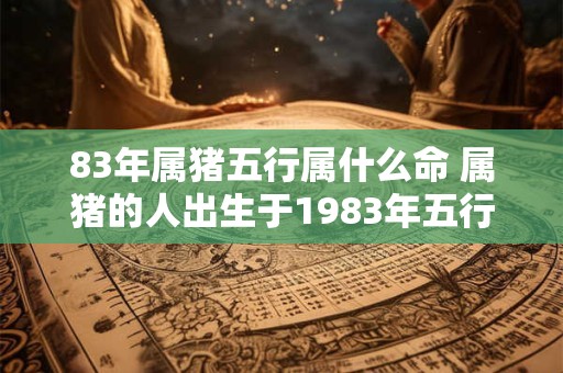 83年属猪五行属什么命 属猪的人出生于1983年五行属什么