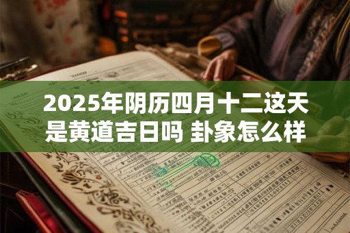 2025年阴历四月十二这天是黄道吉日吗 卦象怎么样