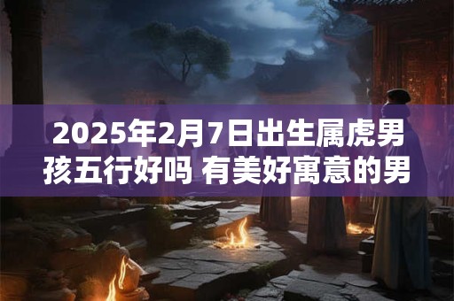 2025年2月7日出生属虎男孩五行好吗 有美好寓意的男孩名字