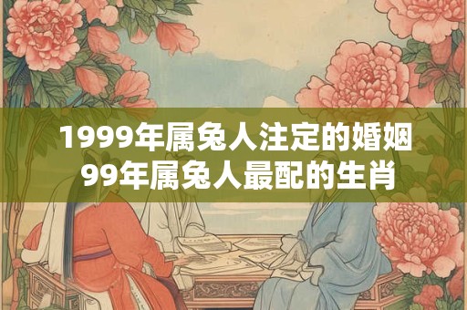 1999年属兔人注定的婚姻 99年属兔人最配的生肖