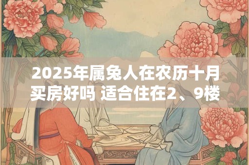 2025年属兔人在农历十月买房好吗 适合住在2、9楼