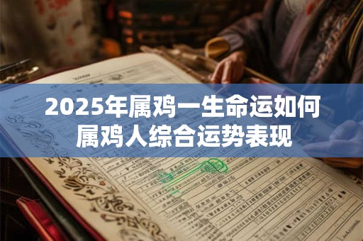 2025年属鸡一生命运如何 属鸡人综合运势表现