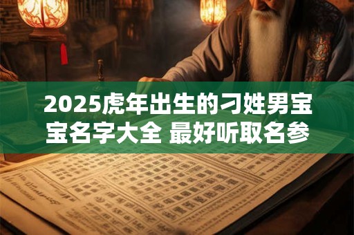 2025虎年出生的刁姓男宝宝名字大全 最好听取名参考