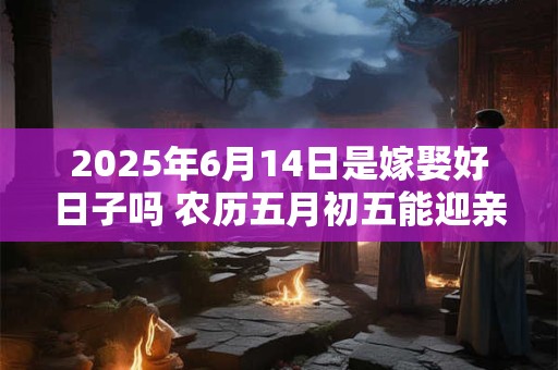 2025年6月14日是嫁娶好日子吗 农历五月初五能迎亲吗