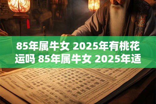85年属牛女 2025年有桃花运吗 85年属牛女 2025年适合生孩子吗