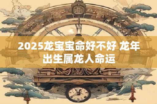 2025龙宝宝命好不好 龙年出生属龙人命运