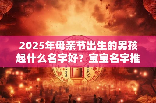 2026年母亲节出生的男孩起什么名字好?宝宝名字推荐 2026年母亲节出生的男孩起什么名字好?宝宝名字推荐