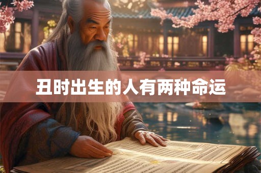 丑时出生的人有两种命运