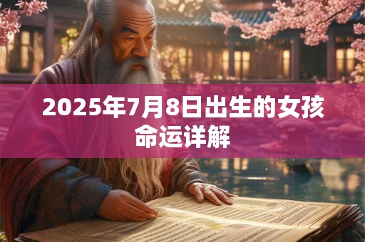 2026年7月8日出生的女孩命运详解