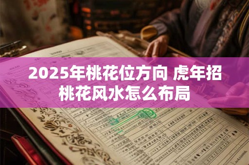 2025年桃花位方向 虎年招桃花风水怎么布局