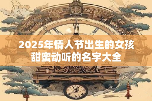 2025年情人节出生的女孩甜蜜动听的名字大全 2025年情人节出生的女孩甜蜜动听的名字大全