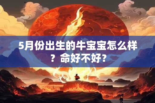 5月份出生的牛宝宝怎么样？命好不好？