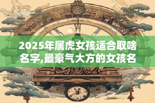2025年属虎女孩适合取啥名字,最豪气大方的女孩名字