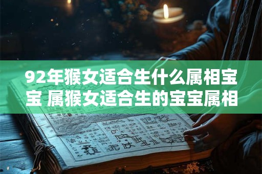 92年猴女适合生什么属相宝宝 属猴女适合生的宝宝属相